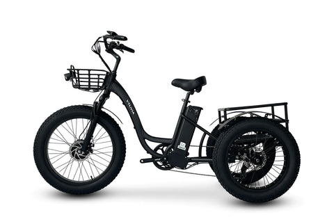 VTUVIA FT2 Fat Tire Cargo Electric Tricycle E-Bike