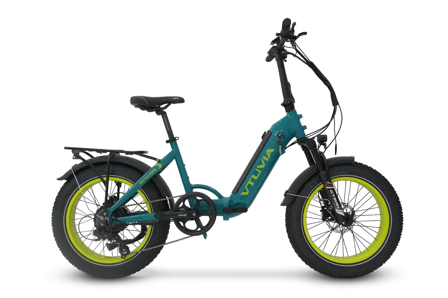 VTUVIA SX20 Antelope Step Thru Folding E Bike Blue