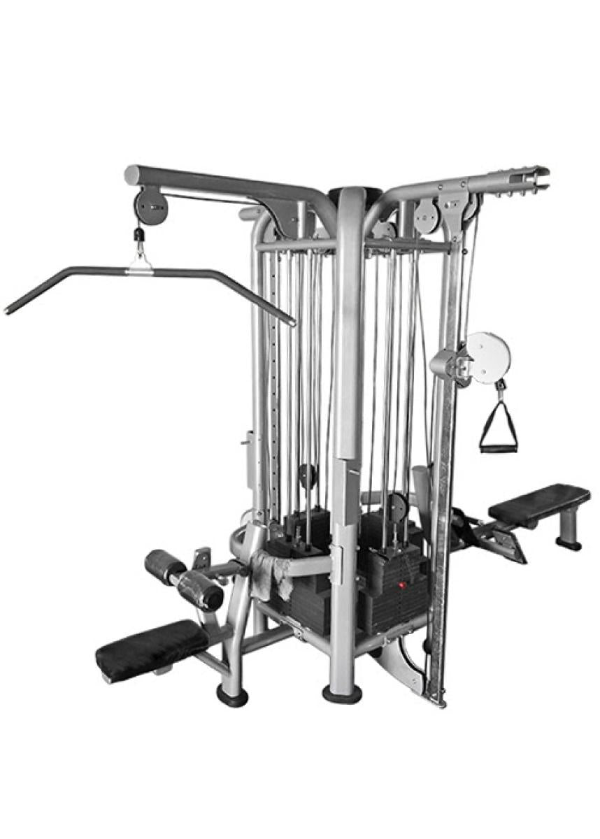 cybex 4 stack multi gym Muscle D Fitness Deluxe 4 Stack Jungle Gym Version A