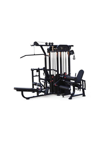 MuscleD The Compact 4 Stack Multi Gym Black Frame