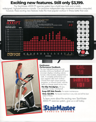 StairMaster 4000PT Stepper - Certified Pre-Owned