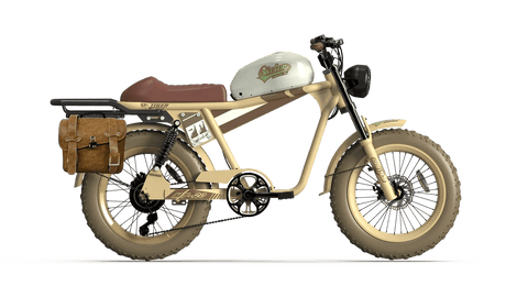 QIOLOR Tiger Moped-Style Electric Bike