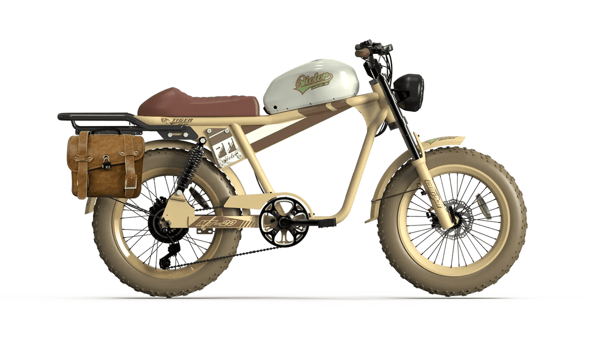 QIOLOR Tiger Long Range Moped-Style E-Bike