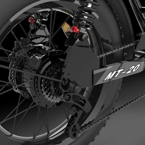 QIOLOR Tiger Plus Full Suspension Fat Tire E-Bike