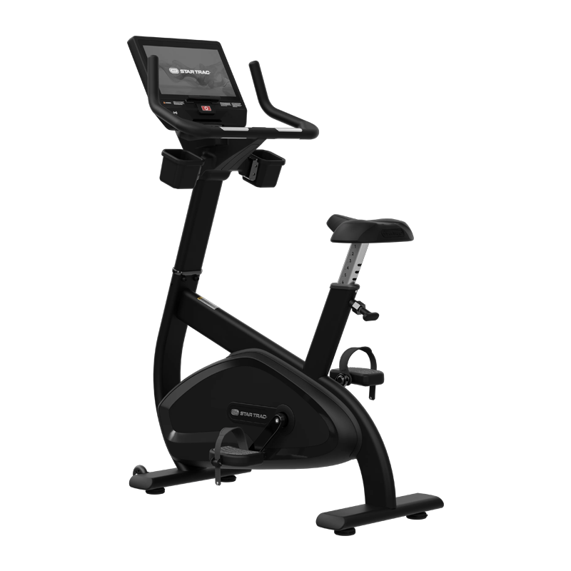 Star Trac 8 Series Upright Bike w/ Apex 16 inch HD Touch Console
