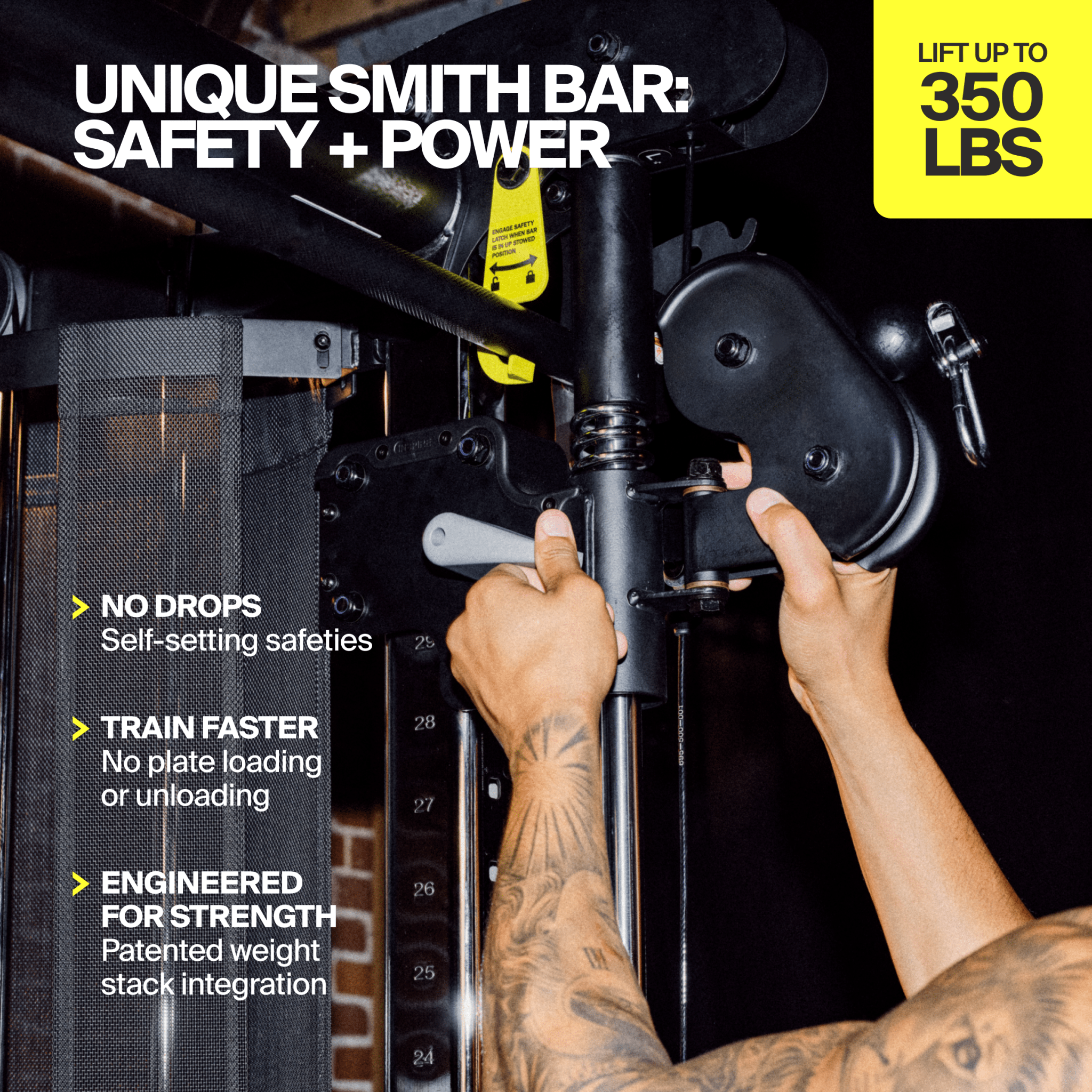 Inspire Series SF6 Smith Functional Trainer