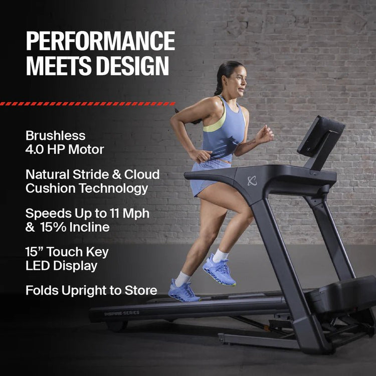 Inspire Series T5 Treadmill w/ 15 inch LED Display