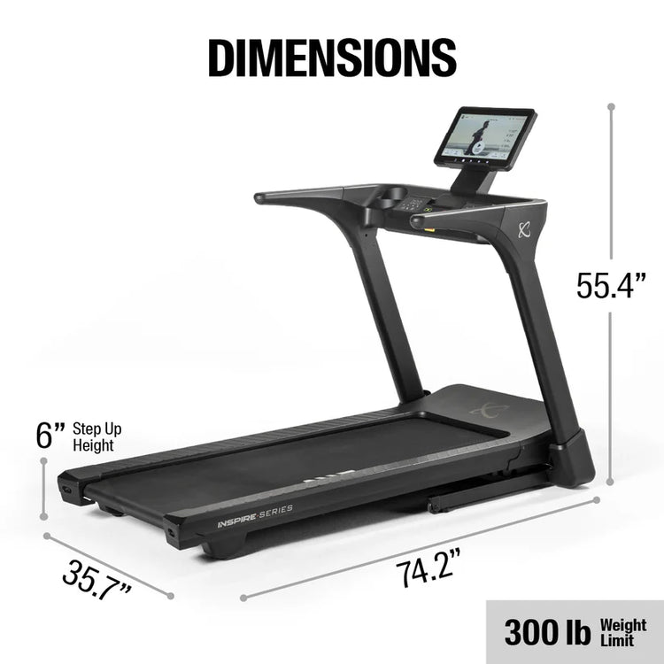 Inspire Series T5S Treadmill w/ 15.6 inch Touchscreen