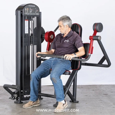 Muscle D Fitness Classic V2 Selectorized Pullover Machine
