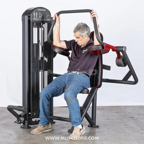 Muscle D Fitness Classic V2 Selectorized Pullover Machine