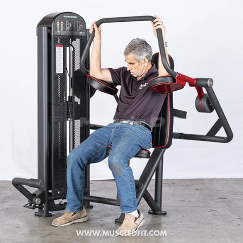 Muscle D Fitness Classic V2 Selectorized Pullover Machine
