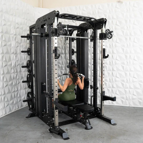 Muscle D Fitness Megatron Multi-Functional Training Station – 2-Stack & 3-Stack