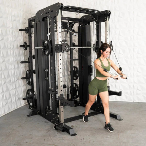 Muscle D Fitness Megatron Multi-Functional Training Station – 2-Stack & 3-Stack