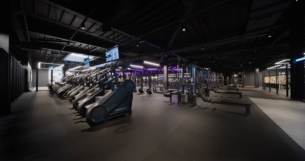 Commercial gym interior