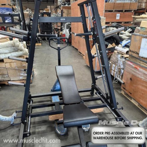 Muscle D Excel Convergent Flat/Incline/Decline Bench