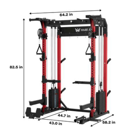 Major Fitness F22 All-In-One Home Gym Power Rack