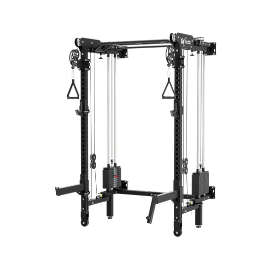 Major Fitness F35 All-In-One Home Gym Wall-Mount Folding Power Rack