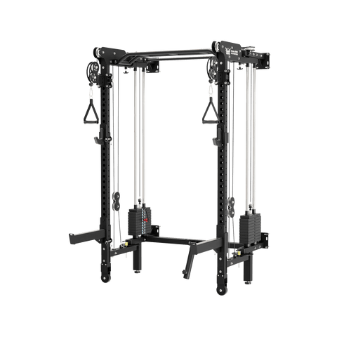 Major Fitness F35 All-In-One Home Gym Wall-Mount Folding Power Rack