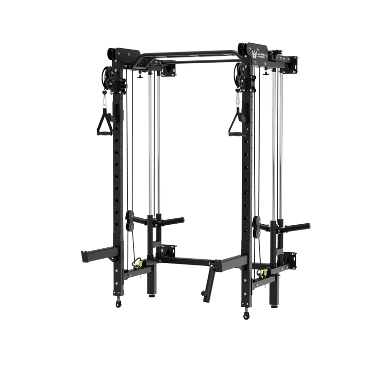 Major Fitness F35 All-In-One Home Gym Wall-Mount Folding Power Rack