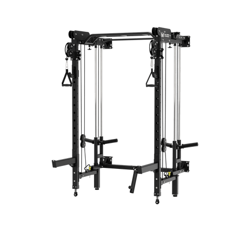 Major Fitness F35 All-In-One Home Gym Wall-Mount Folding Power Rack