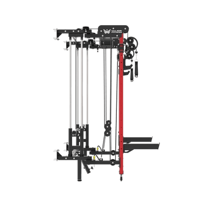 Major Fitness F35 All-In-One Home Gym Wall-Mount Folding Power Rack