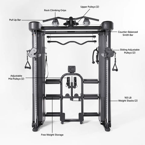 Inspire Fitness FT2 Pro Smith Functional Trainer