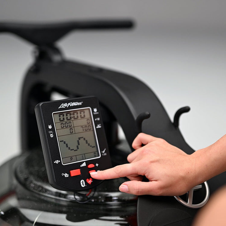 Life Fitness Row HX Trainer with Bluetooth Monitor