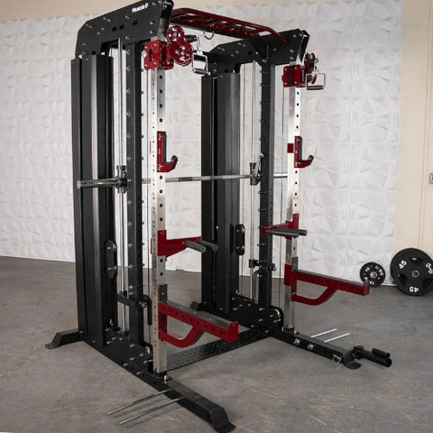 Muscle D Fitness Megatron Multi-Functional Training Station – 2-Stack & 3-Stack