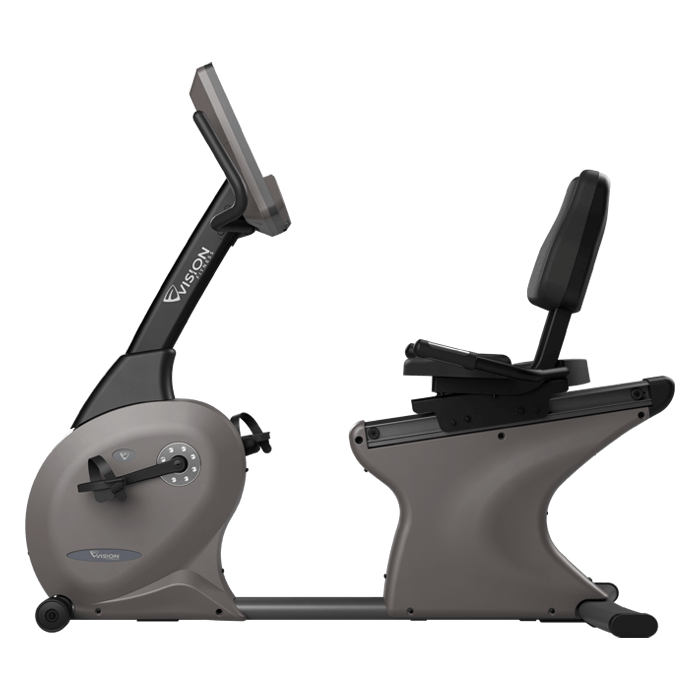 Vision Fitness R600ENT Entertainment Recumbent Bike w/ 16" HD Touch Screen Console