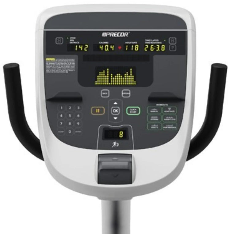 Precor RBK 835 Recumbent Bike w/p30 Console - Certified Pre-Owned