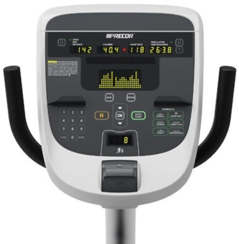 Precor RBK 835 Recumbent Bike w/p30 Console - Certified Pre-Owned