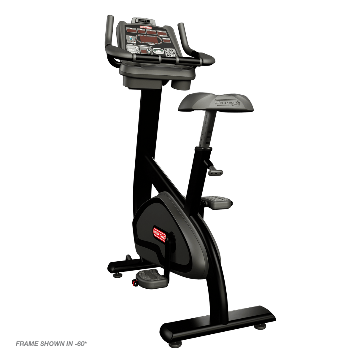Star Trac S SERIES UPRIGHT BIKE W/LCD - BLACK