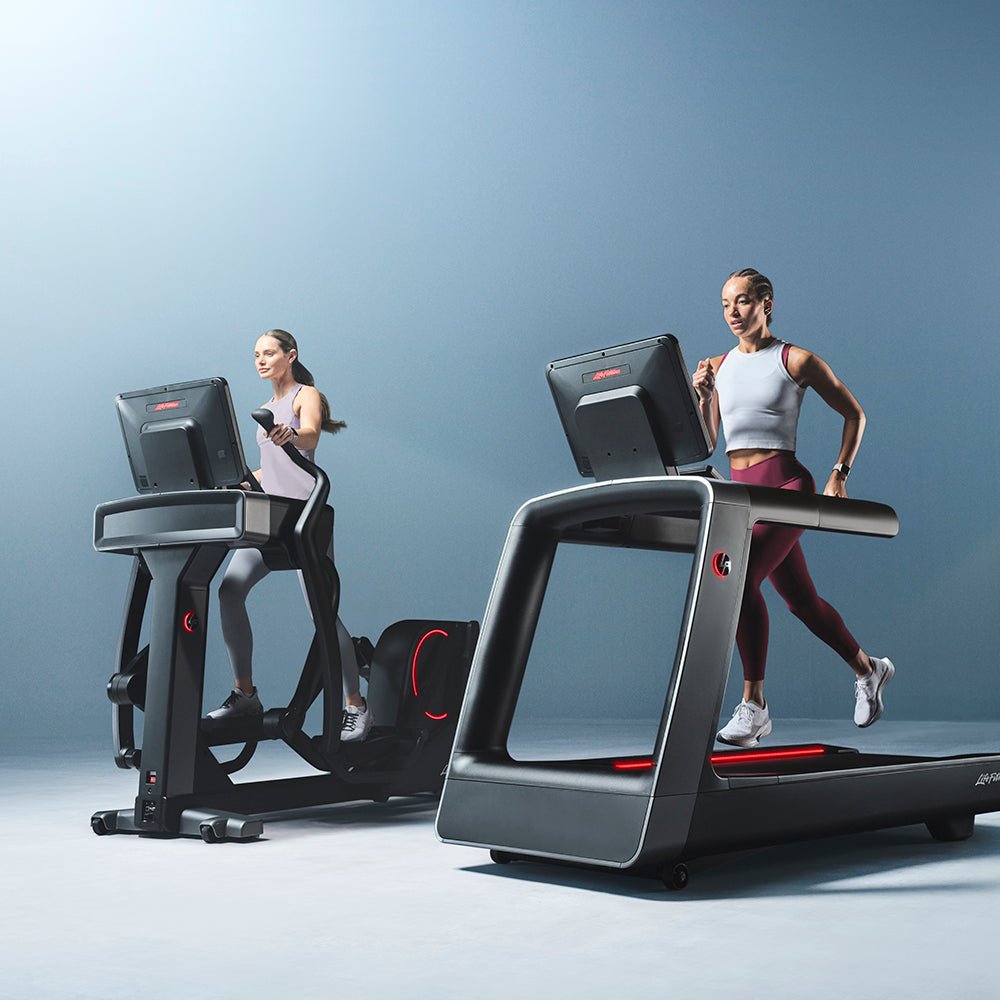 Life Fitness Home Symbio Incline Elliptical with SE4 - 24" Console