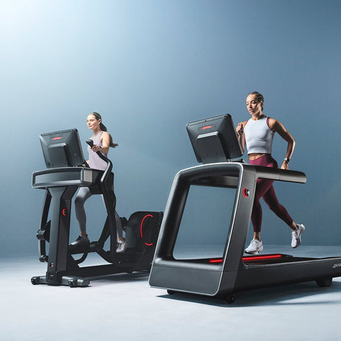 Life Fitness Home Symbio Incline Elliptical with SE4 - 24" Console