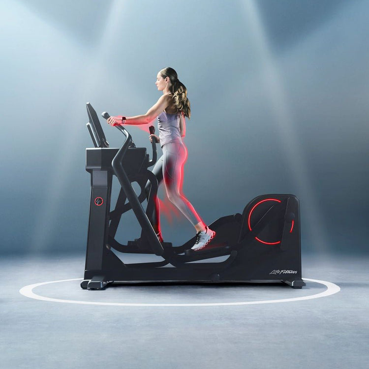 Life Fitness Home Symbio Incline Elliptical with SE4 - 24" Console