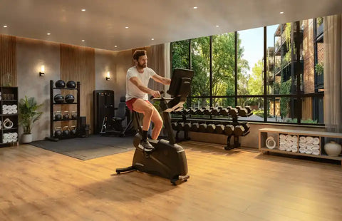 Life Fitness Atmos Upright Bike