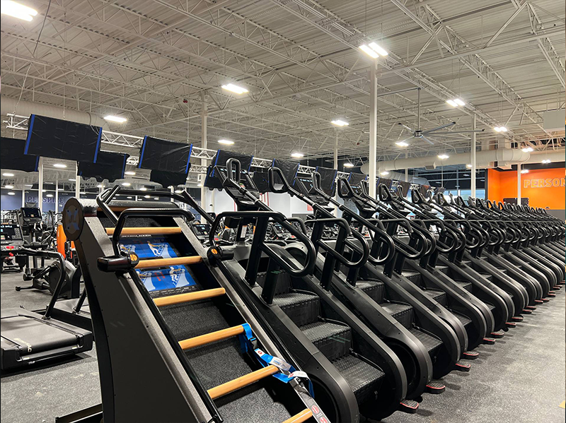 Strength training area