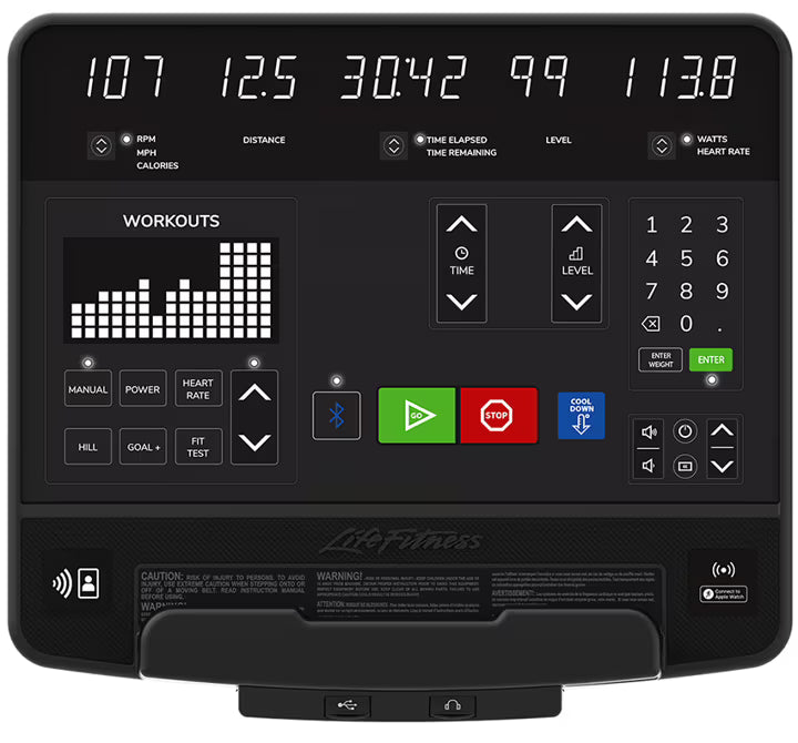 Life Fitness Club Series+ Elliptical Cross-Trainer