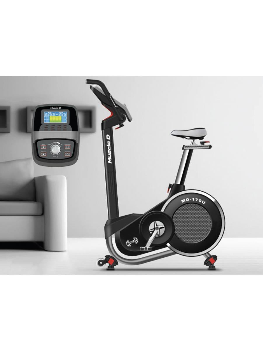 Muscle D Fitness Commercial Home Upright Bike - New