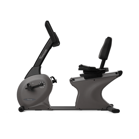Vision Fitness R60 Recumbent Bike W/Bright White LED Console