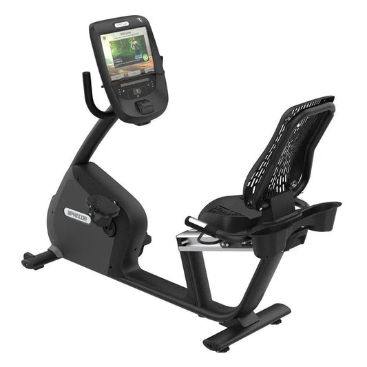 precor stationary bicycles UBK 835 Commercial Series Upright Exercise Bike : Sports & Outdoors P82 Touchscreen Console Connects With Apple Watch The P82 console offers a brilliant 15 screen thats ergonomically positioned to deliver crystal clear entertainment viewing Commercial Exercise Bikes, Recumbent and