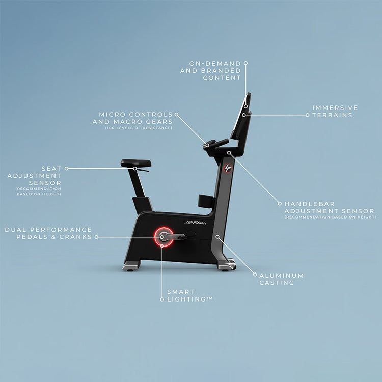 Life Fitness Home Symbio SwitchCycle with SE4 - 24" Console