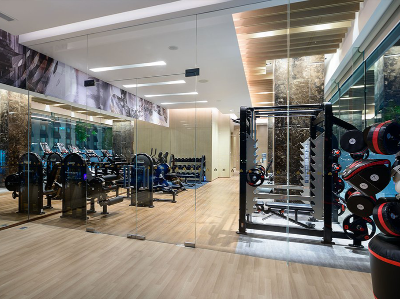 University fitness center