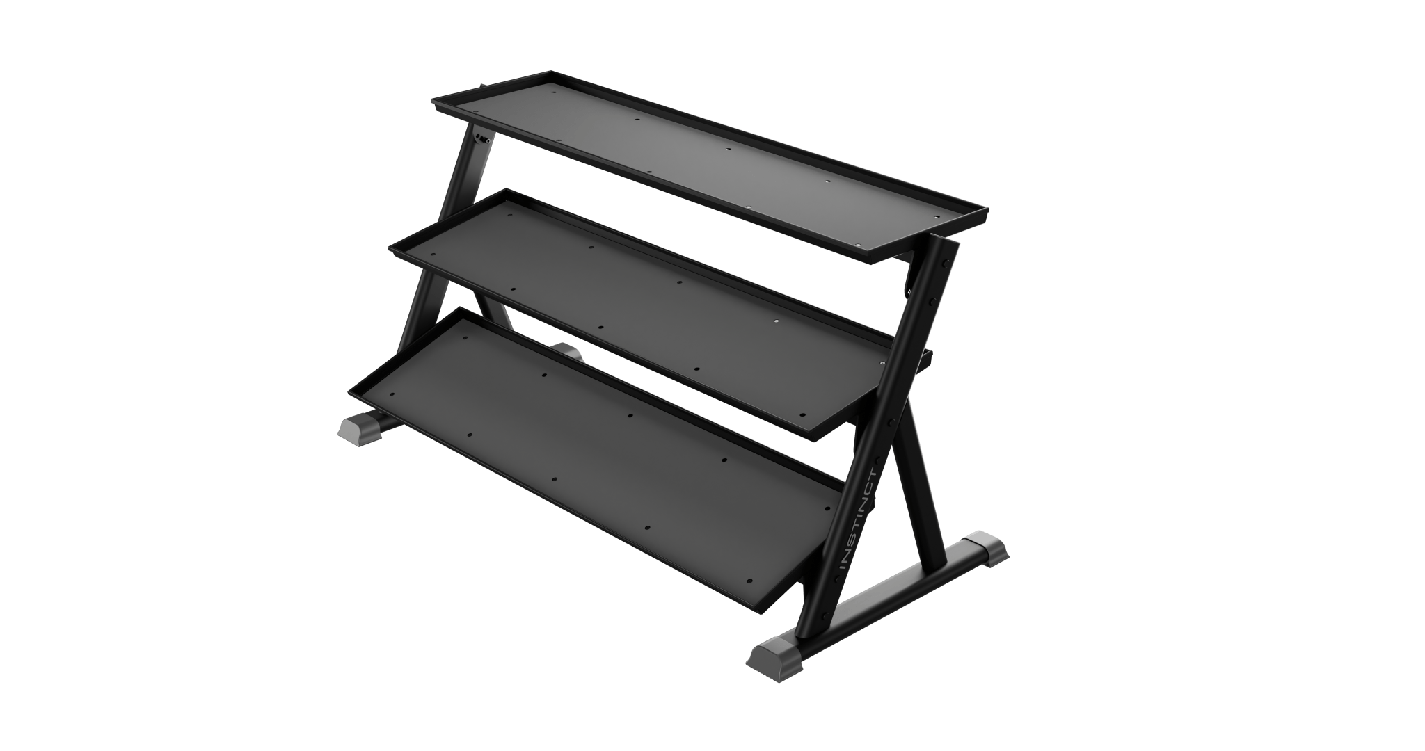 INSTINCT 3 TIER HEX DUMBBELL RACK NEW
