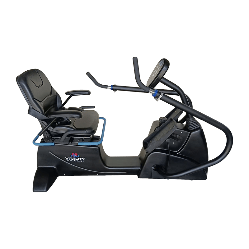 Vitality Step-Thru Recumbent Cross Trainer - Black - New for 2026