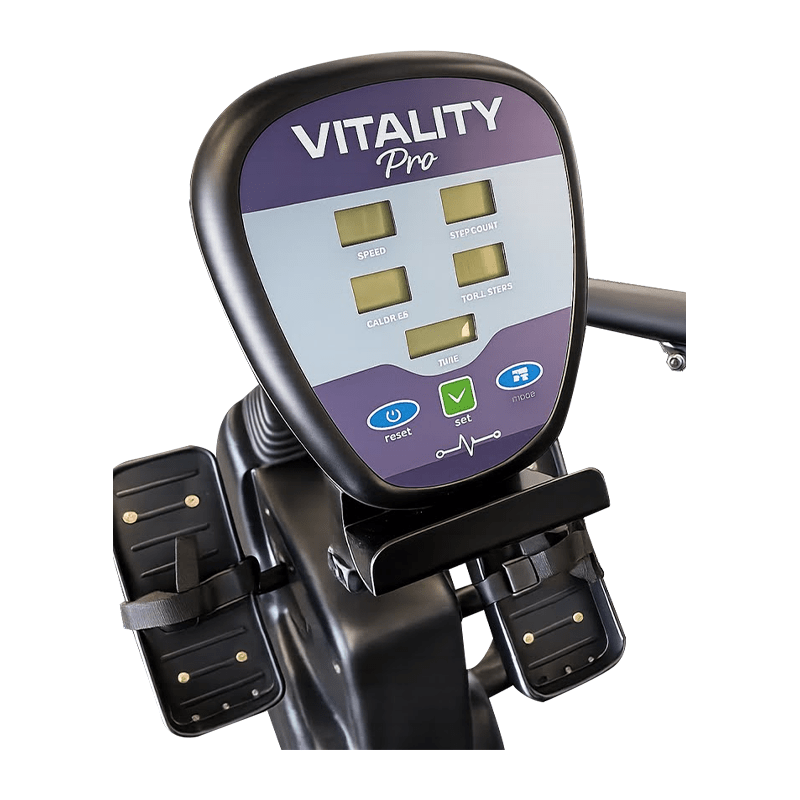 Vitality PRO Step-Thru Recumbent Cross Trainer - Black - New for 2026