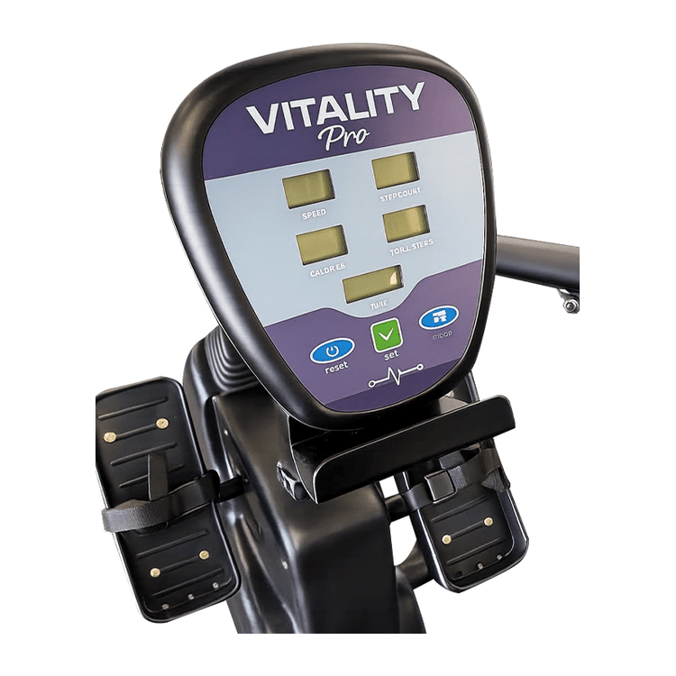Vitality PRO Step-Thru Recumbent Cross Trainer - Black - New for 2026