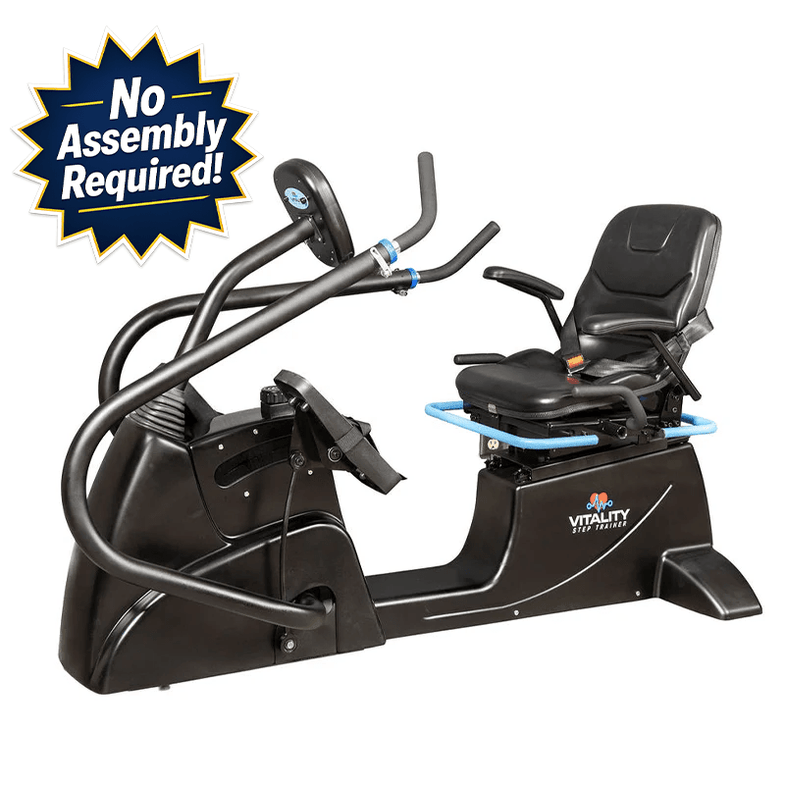 cybex 700 recumbent bike manual Vitality PRO Step-Thru Recumbent Cross Trainer - Black