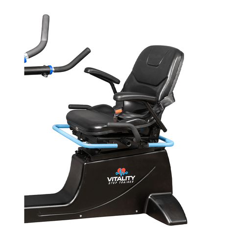 Vitality PRO Step-Thru Recumbent Cross Trainer - Black - New for 2026