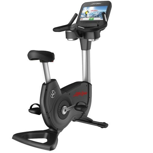 Life Fitness 95C Elevation Series Discover SE Upright Bike Black